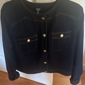 Jones New York Indigo blue Women's Jacket, L